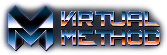 Virtual Method Retro Logo